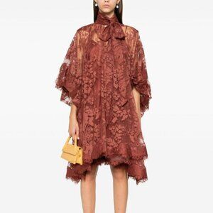 𝒁𝑰𝑴𝑴𝑬𝑹𝑴𝑨𝑵𝑵 ILLUSTRATION Lace Mini Skirt